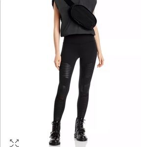 ALO yoga high waist moto leggings